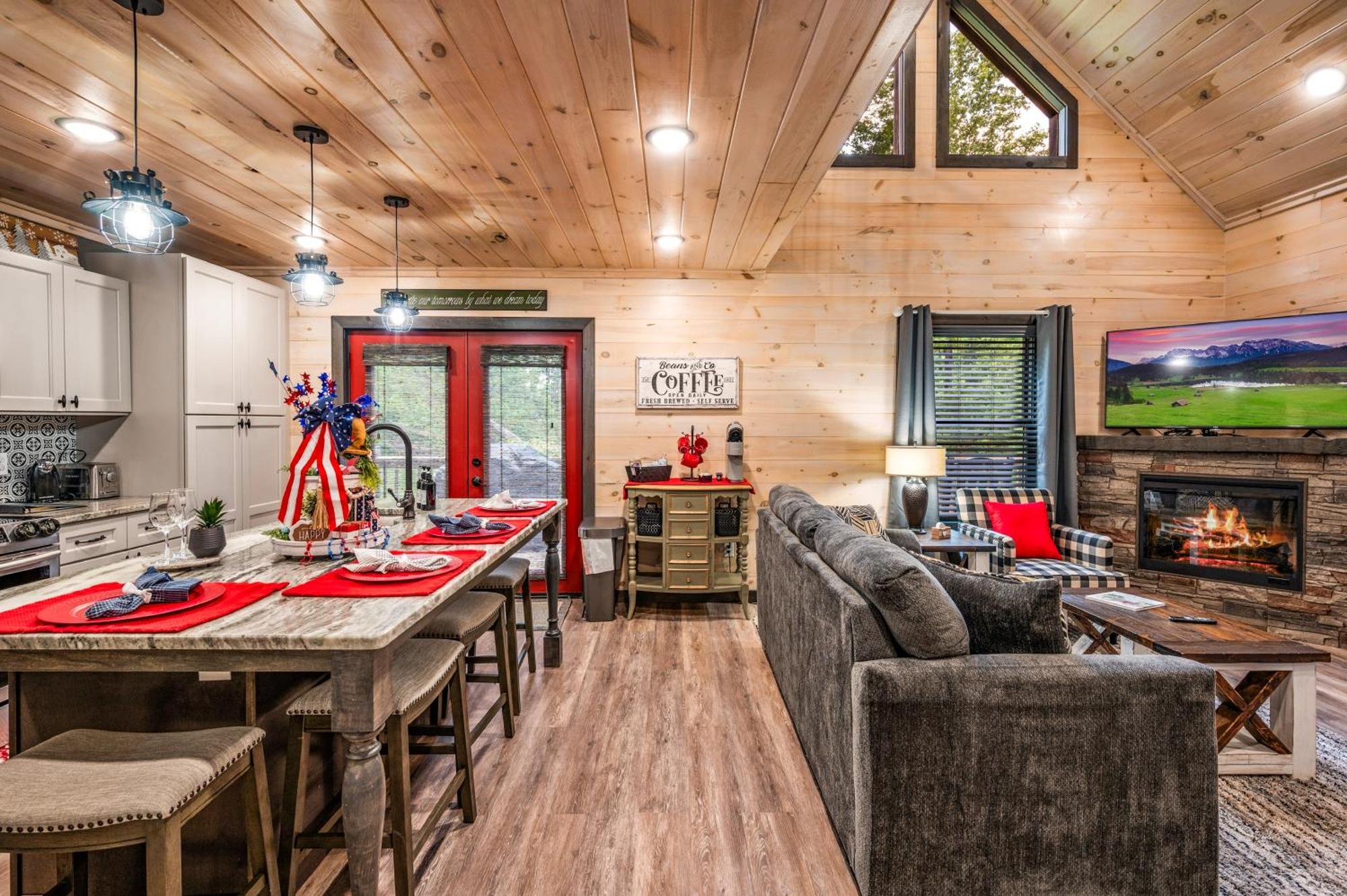 Lil Cabin In The Cove! Mtn Views, Theater, Hot Tub, Games, King Beds, Prime Location! Сивиървил Екстериор снимка