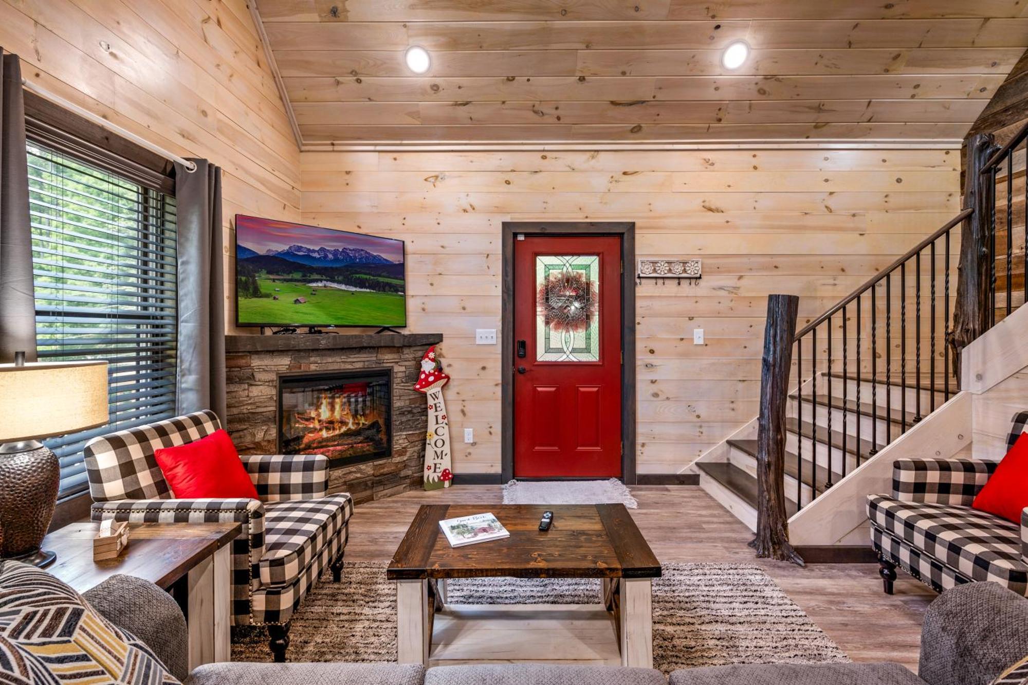 Lil Cabin In The Cove! Mtn Views, Theater, Hot Tub, Games, King Beds, Prime Location! Сивиървил Екстериор снимка